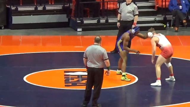 Mitch Hutmacher Glenwood vs Matthew Black Simeon, 2019 IHSA 2A 196lbs, Championship Round of 16, 14 смотреть онлайн