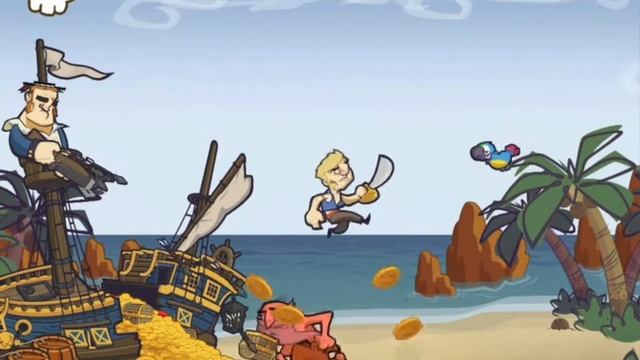 "Save Yer Booty" Pirate Defense Gameplay смотреть онлайн