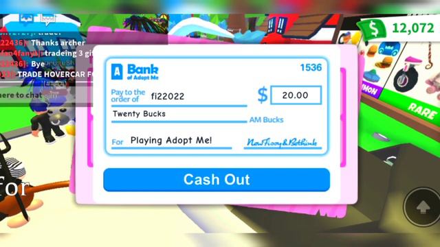 КАК Затрейдить выгодно МАШИНУ HoverCar из обновы ПОДАРКОВ в Adopt me - Roblox смотреть онлайн