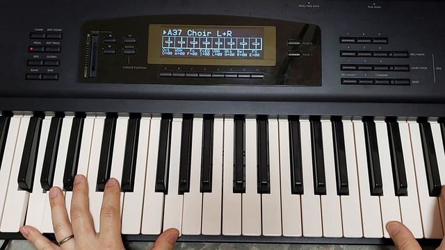 KORG 01/WFD PROG bank A demo(after O/H, no talking) смотреть онлайн