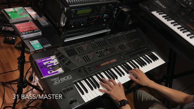 (1/2) Roland JD800 SL-JD80-08 Accordion preset patches sounds synthesizer シンセサイザー смотреть онлайн