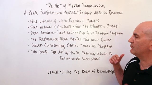 TheArtofMentalTraining.com - The #1 Online Peak Performance Mental Training Resource смотреть онлайн