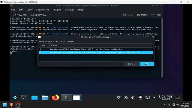 Running a SteamOS 3 Holo VM in ProxMox VE with HoloISO смотреть онлайн
