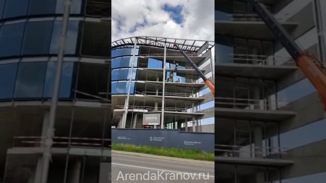 Аренда автокрана Клинцы 40т для фасадных работ в Сколково смотреть онлайн
