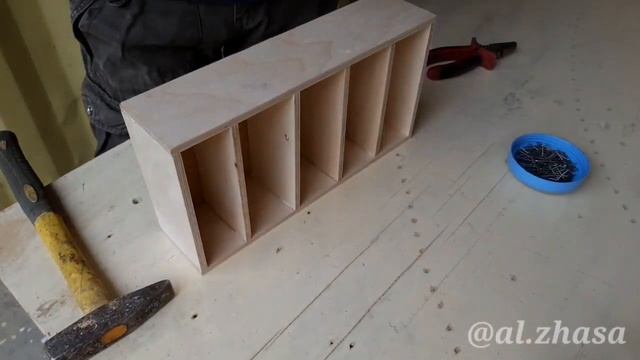 Жена в восторге! Органайзер для специи из фанеры. DIY Organizer for spices from plywood. смотреть онлайн