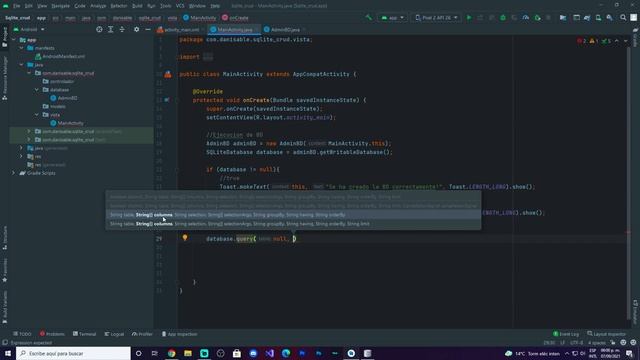 SQLite desde cero con Android! | Query y RawQuery | Parte #17 смотреть онлайн