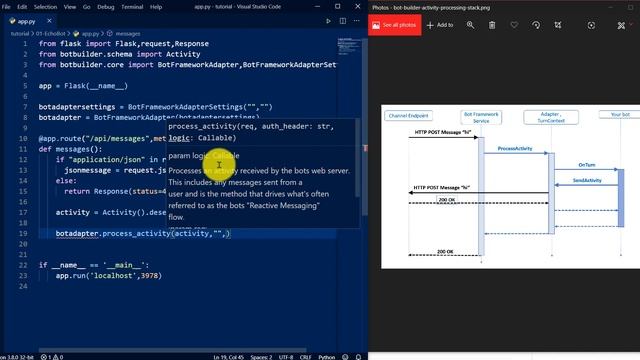 01-Lets start Bot Framework - Python смотреть онлайн