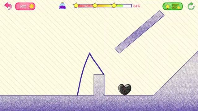 Love Story : Draw Physics Line. Heal Love. Level 9. 3 Stars. смотреть онлайн