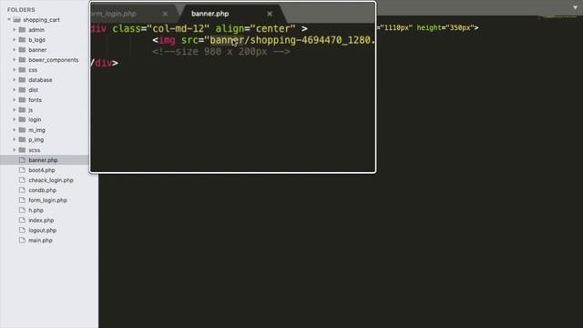 EP.46 Create Banner for ShoppingCart || Bootstrap 4 смотреть онлайн
