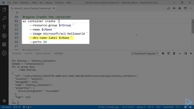 How To Deploy A Docker Container To Microsoft Azure Using Azure CLI смотреть онлайн