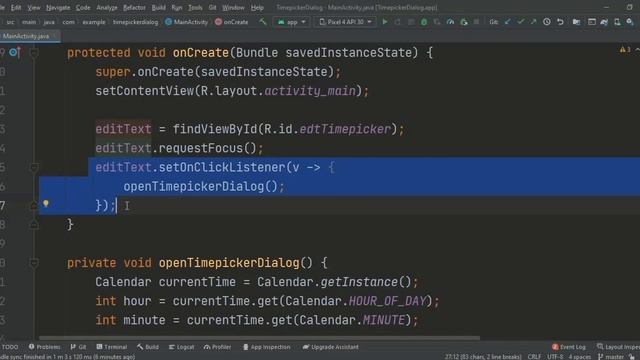ANDROID - TIME PICKER DIALOG TUTORIAL IN JAVA | WITH "0" PREFIX HOUR AND MINUTE LIKE "01", "02"... смотреть онлайн