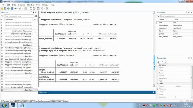 sctest (strucchange) With R Software & staggered With STATA 18 смотреть онлайн