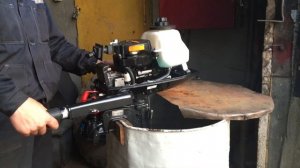 Marlin MP 5 AMHS. Процесс проведения ТО после обкатки лодочного мотора.