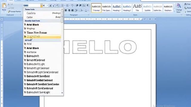 How To Create Dotted Tracing Worksheets in Ms Word || Handwriting Practice Worksheets смотреть онлайн