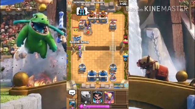 Trying Golem 3 Musketeers deck in new 2v2mode|Clash Royale| смотреть онлайн