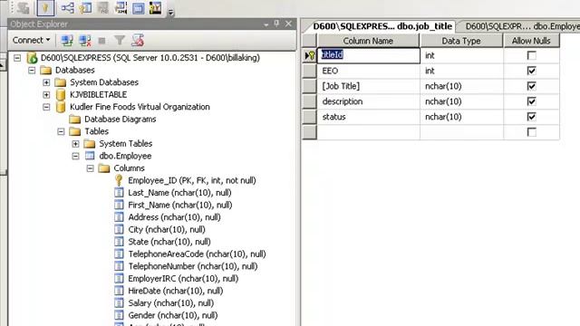 Creating Foreign Keys In MS SQL Server Studio смотреть онлайн