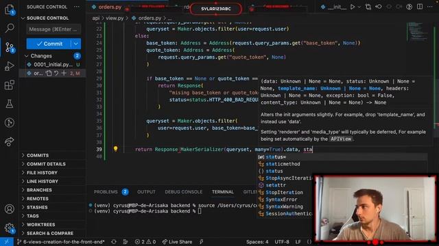 LIVE CODING DEFI App #19 Django views creation смотреть онлайн