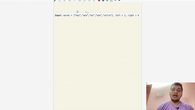 Count the Number of Vowel Strings in Range | #6315 | weekly-contest-336 | Leetcode | English смотреть онлайн