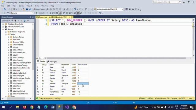 SQL SERVER||How to generate Row_Numbers without using any column in ORDER BY clause in SQL? смотреть онлайн