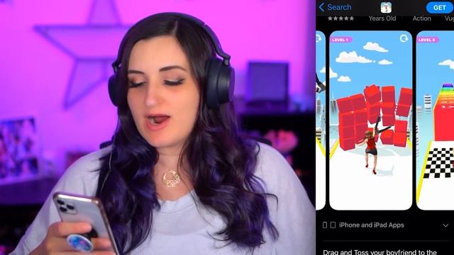 I Tried App Games That Remind Me... BEING A GIRL IS WEIRD 3 смотреть онлайн