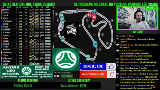 F1 23 TREINO CLASSIFICAÇÃO GP SÃO PAULO BRASIL AO VIVO BAND BANDSPORTS - F1 2023 INTERLAGOS COMPLET смотреть онлайн