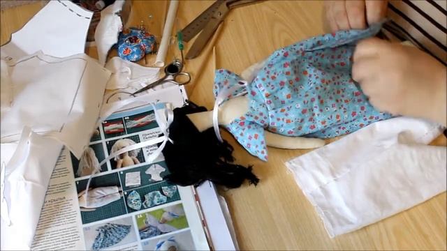 10 часть Шьём куклу "Ангел Тильда" смотреть онлайн