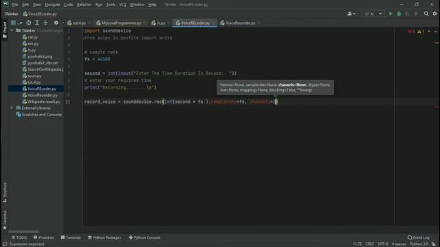 Voice Recorder Using Python | Python Voice Recorder #python #codewithroyal #pythonprojects смотреть онлайн