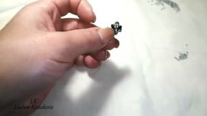 Серьги из кристаллов под колье (118)/Серьги из бисера/Подробный Мастер Класс