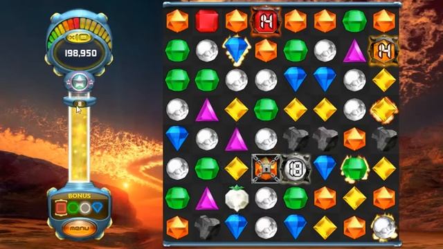 Bejeweled Twist Fourth Run: Classic Mode Levels 6-10 смотреть онлайн