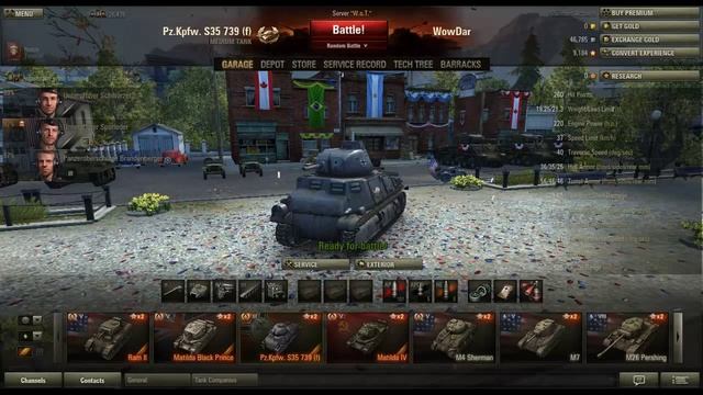 World of Tanks: The Garage Episode 40: PzKpfw. S35 739 f) смотреть онлайн