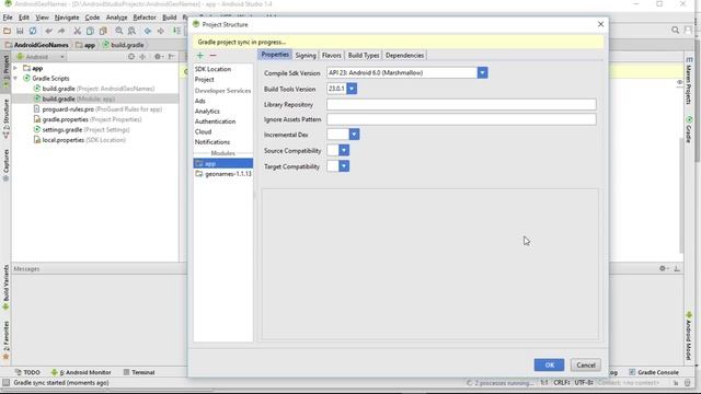 Import Java Client for GeoNames JAR to Android Studio Studio Project смотреть онлайн