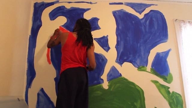 First Mural - Matisse Timelapse смотреть онлайн