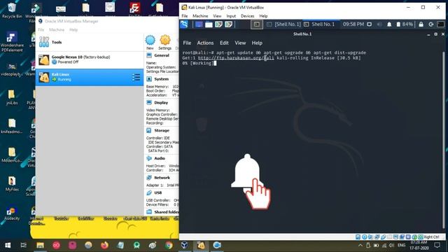 Enable FULLSCREEN Kali Linux in VIRTUAL BOX | Fix Full Screen VirtualBox problem | 2020 смотреть онлайн