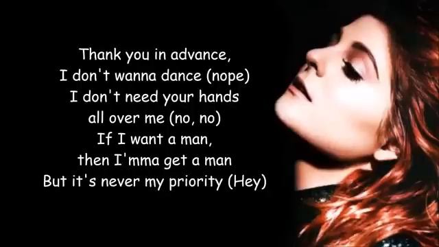No - Meghan Trainor - Lyrics смотреть онлайн