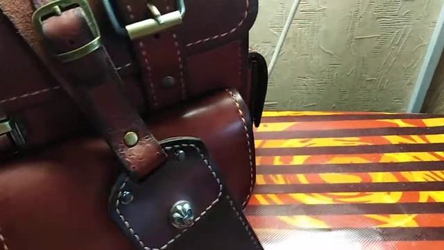 дорожная сумка.кожа краст 2.2 мм.полностью ручная работа. смотреть онлайн