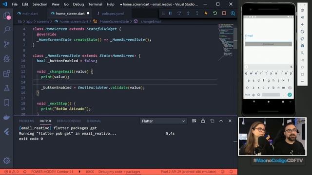 Criando Apps com FLUTTER & MOBX (Muito Fácil Gerenciar Estados com Reatividade) // Mão no Código #2 смотреть онлайн