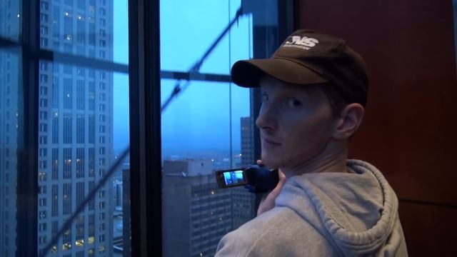 A 72 Story Glass Elevator ride at the Westin Peachtree Plaza OTIS ELEVATOR смотреть онлайн
