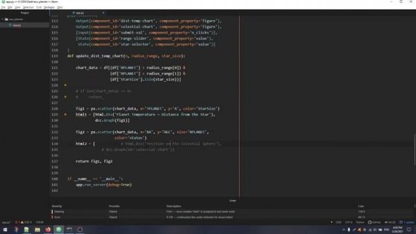 Plotly Dash #8 - ?дашборд в Python? - обрабатываем ошибку фильтра