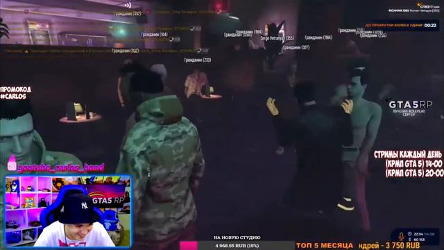 Carlos Bond РАЗЪ*БАЛ Ночной Клуб в GTA 5 Online (Richman) смотреть онлайн