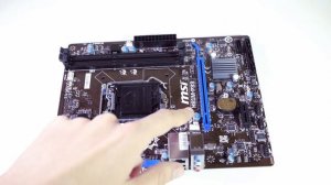 MSI H81M-P33 Motherboard Unboxing