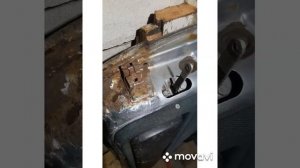 Ремонт дверной петли Фольксваген Гольф 2 1986 г.в.