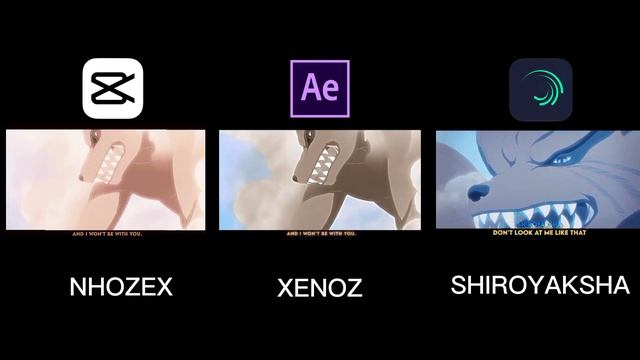 my capcut vs after effects vs alight motion | xenoz remake [AMV/EDIT] смотреть онлайн