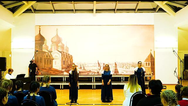 Анастасия Леонова-Гаряева и ведущий  творческий коллектив г.Москвы 