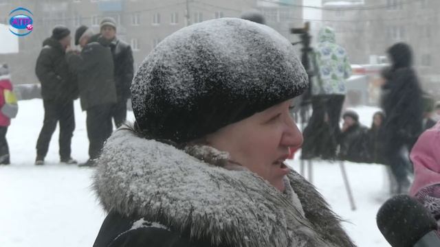 Акция в память о погибших в г. Кемерово. г. Алапаевск. 28.03.2018 смотреть онлайн
