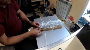 Как связать сплести баскетбольную сетку