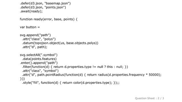 HTML : d3 map with checkbox filtering смотреть онлайн