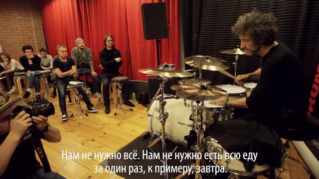 Jojo Mayer Drum Camp 2016 / Moscow ( Interview) смотреть онлайн
