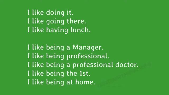 English Lessons S + like + Герундий смотреть онлайн