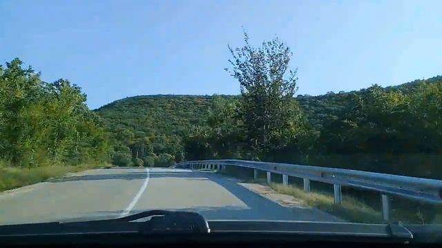 Севастополь. с.Родное. Дорога. // Нижнее озеро и озеро Родное. 17.08.2021. смотреть онлайн