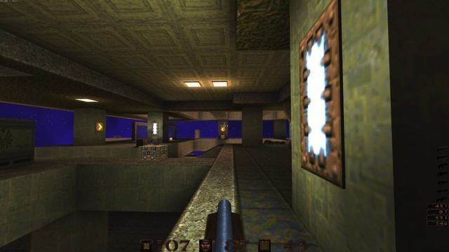 Quake - The Offering - [Unused Jam] - Map 03 - Neglected Network - [4K] - [100%] смотреть онлайн